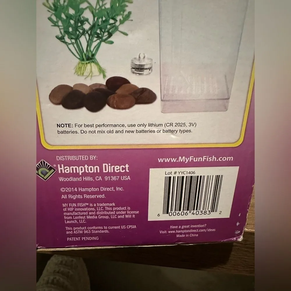 NEW My Fun Fish Cleaning Tank - Aquarium that cleans itself